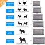 Dog Beds Crate Pad for Medium/Large Dogs Fit Metal,Ultra Soft, Washable & Anti-Slip Kennel Pad for Dogs Cozy Sleeping Mat,Gray 36inch - Image 2